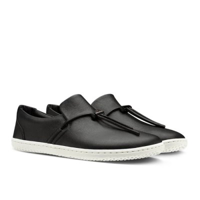 Vivobarefoot Ra Slip on - Dámské Sálové Boty Černé (PKV476580)